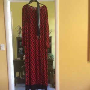 Micheal Micheal Kors midi length dress.